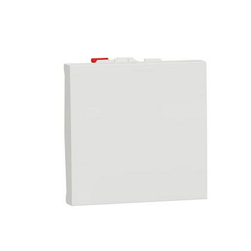 Unica - bouton-poussoir NO - 10A - connexion rapide - 2 mod - Blanc - méca seul-NU320618F-3606489455231-SCHNEIDER ELECTRIC FRANCE