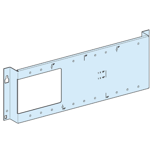 PrismaSeT G Active - Platine NSX250/Vigi-vertical-fixe-Cde rotat.-L600-RAL9003-LVS03041-3606481871435-SCHNEIDER ELECTRIC FRANCE