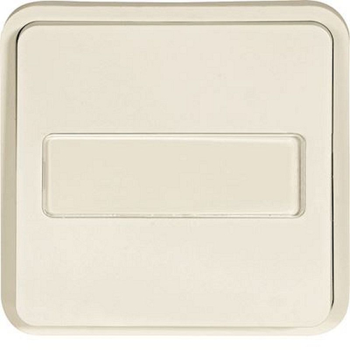 cubyko Poussoir à fermeture 1F porte-étiquette 1F associable blanc IP55-WNA025B-3250617175258-HAGER