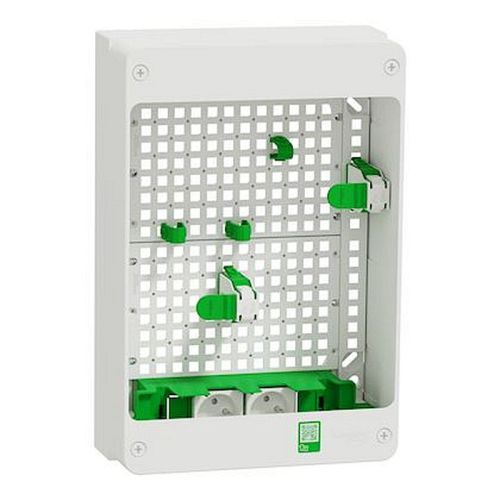 Resi9 Coffret VDI Box 13M2R - coffret support box operateur avec 2 prises-R9H13402VDIBOX-3606482209503-SCHNEIDER ELECTRIC FRANCE