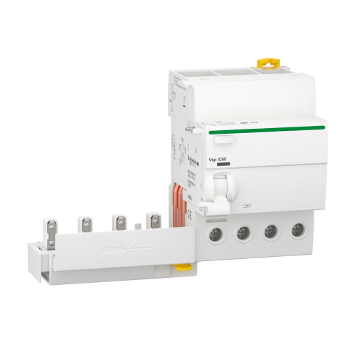 Acti9, Vigi iC60, bloc différentiel 4P 40A 300mA type AC 230-240/400-415V-A9Q14440-3606480393525-SCHNEIDER ELECTRIC FRANCE