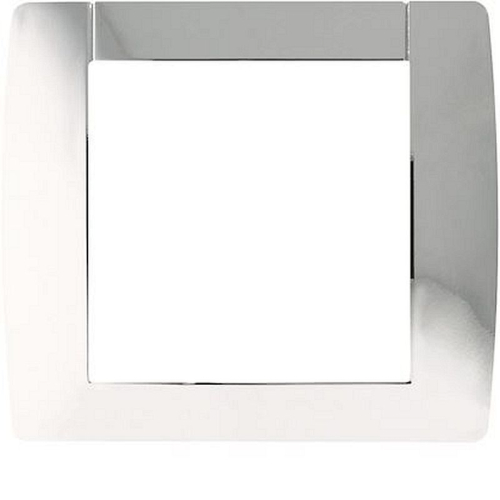 Kallysta classic plaque 1 poste métal coloris Miroir-WK541-3250617065412-HAGER