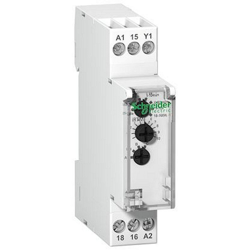 Acti9, RTMF, relais temporisé multifonction 1OF 12...240VCA/CC-A9E16070-3606480377464-SCHNEIDER ELECTRIC FRANCE