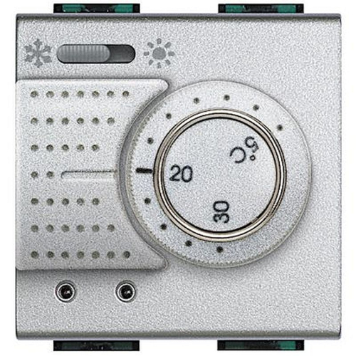 Thermostat électronique d'ambiance commutateur été et hiver Livinglight - Tech-NT4442-8012199438504-BTICINO