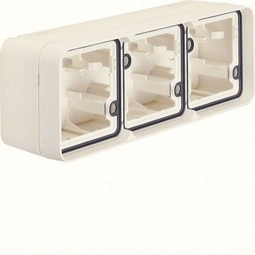 cubyko Boîte triple horizontale vide associable blanc IP55-WNA683B-3250617175838-HAGER