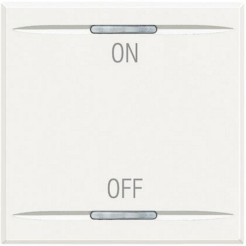 Manette Axolute symbole ON et OFF 2 modules - White-HD4911M2AG-8012199981185-BTICINO