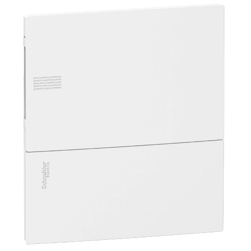 Pragma - mini coffret encastré - 1x8 mod. - portillon opaque blanc - born. Terre-MIP21108-3606480145940-SCHNEIDER ELECTRIC FRANCE