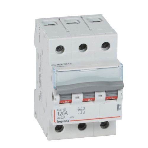 Interrupteur-sectionneur DX³-IS 3P 400V~ - 125A - 3 modules-406470-3245064064705-LEGRAND