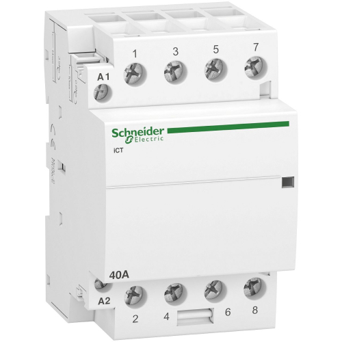 Acti9, iCT contacteur 40A 4NO 230...240VCA 50Hz-A9C20844-3606480088629-SCHNEIDER ELECTRIC FRANCE