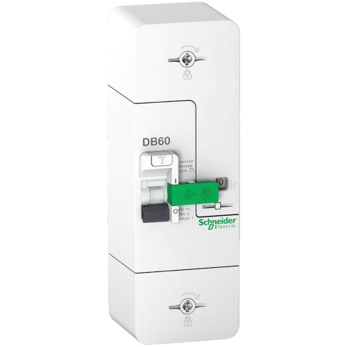 Resi9 DB60 - Disjoncteur Branchement - 1P+N - 60A fixe - 500mA - diff inst.-R9FT660-3606480943423-SCHNEIDER ELECTRIC FRANCE