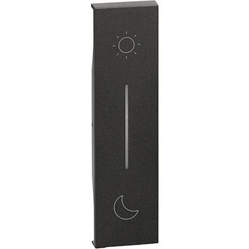 Enjoliveur Living Now with Netatmo pour commande lever/coucher 1 module - noir-BTKG41-8005543677667-BTICINO