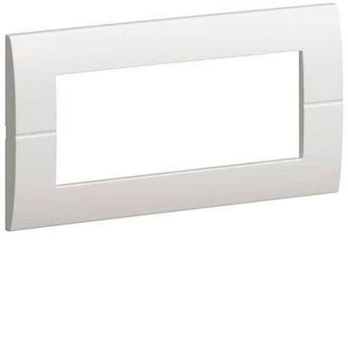 Systo plaque horizontale entraxe 71 5 modules Blanc-WS412-3250617084123-HAGER