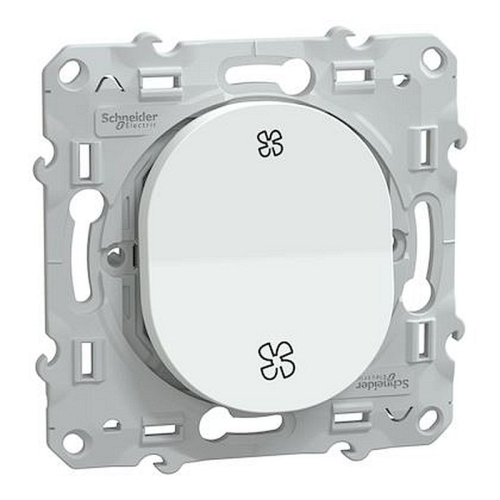 Ovalis - poussoir VMC - sans arrêt - Blanc-S320236-3606482163010-SCHNEIDER ELECTRIC FRANCE