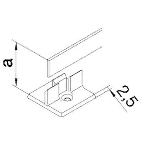 Séparation 16mm L= 2000mm-BKTWK16-4012002240984-HAGER