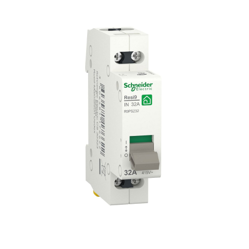 Resi9 - interrupteur - 2P - 32A - 2NO - 250VCA-R9PS232-3606481176622-SCHNEIDER ELECTRIC FRANCE