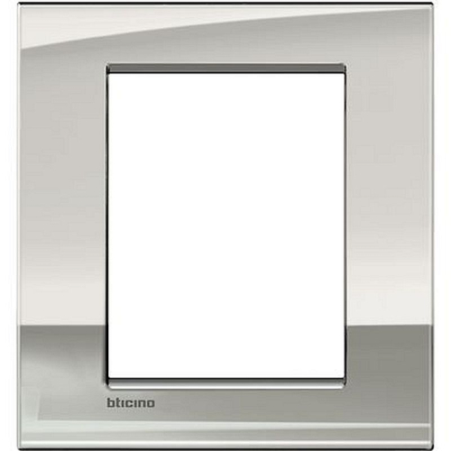 Plaque Livinglight Air Brillant 3+3 modules - Or palladium-LNC4826PL-8005543425046-BTICINO