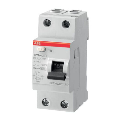 Interrupteur différentiel 2P 40A 30mA Type Ac-2CSF202002R1400-8012542891901-ABB