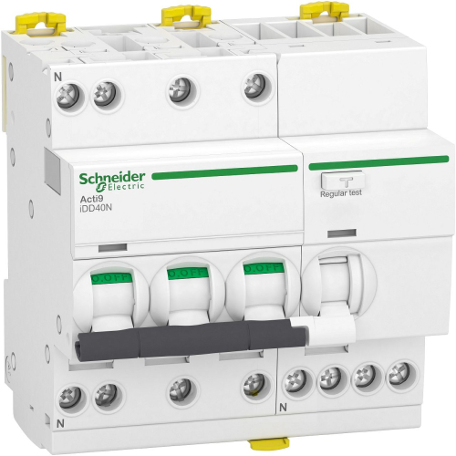 Acti9 iDD40N - disjoncteur différentiel - 3P+N C 25A 6000A/10kA 300mA type AC-A9DA7725-3606481382764-SCHNEIDER ELECTRIC FRANCE