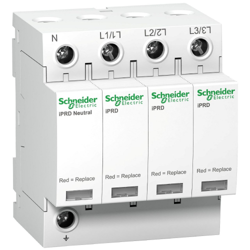 Acti9, iPRD 65r parafoudre 3PN, 65kA 350V, avec report signalisation-A9L65601-3606480504846-SCHNEIDER ELECTRIC FRANCE