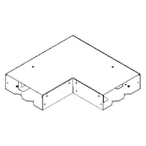 Socle pour angle plat interieur/exterieur, pour goulotte sol, BKB 25085-BKB2508551-4012740846691-HAGER