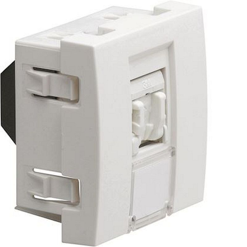 Systo prise RJ45 catégorie 5e STP pour Grade 1 2 modules Blanc-WS217-3250617082174-HAGER