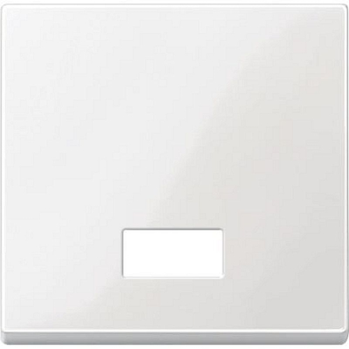 Merten M-Plan - enjoliv. commande lumineuse simple d'éclairage - blanc brill.-MTN432819-3606485094786-SCHNEIDER ELECTRIC FRANCE