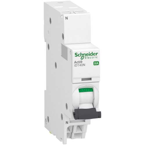 Acti9 iDT40N XA - disjoncteur modulaire - auto 1P+N C 16A 6000A/10kA-A9PA4616-3606489568191-SCHNEIDER ELECTRIC FRANCE