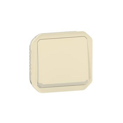 Poussoir NO-NF lumineux Plexo composable sable-069826L-3414972110402-LEGRAND