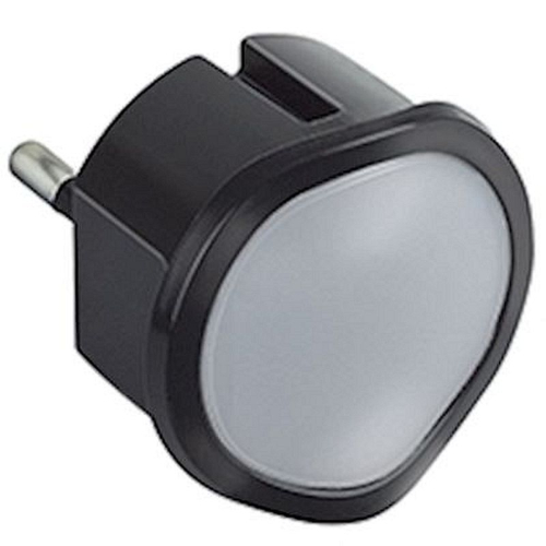 Veilleuse crépusculaire automatique avec LED et fiche 2P 10A - noir-050677-3414970010636-LEGRAND