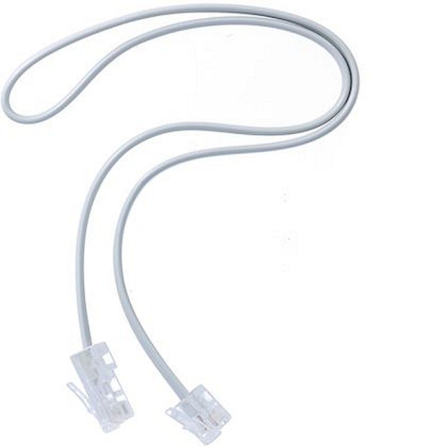 Cordon téléphone RJ11/RJ45 longueur 0.50m-TN822-3250615948229-HAGER