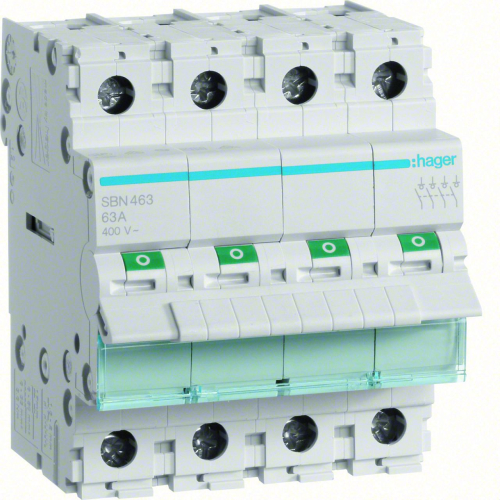 Interrupteur modulaire 4 pôles 63A-SBN463-3250615510235-HAGER