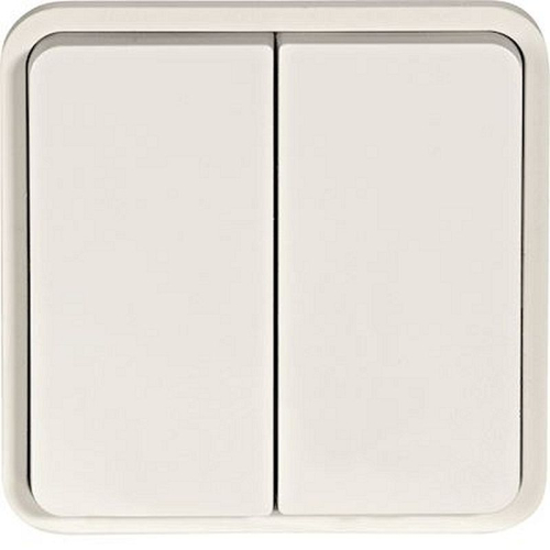 cubyko Double inter VV  associable blanc IP55-WNA040B-3250617175401-HAGER