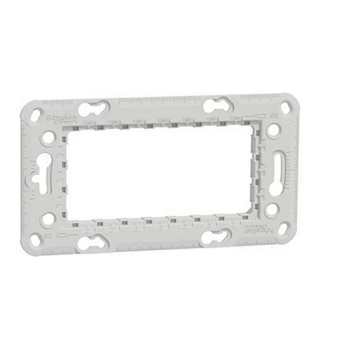 Unica - support de fixation 4 modules - zamac-NU7104-3606489458294-SCHNEIDER ELECTRIC FRANCE