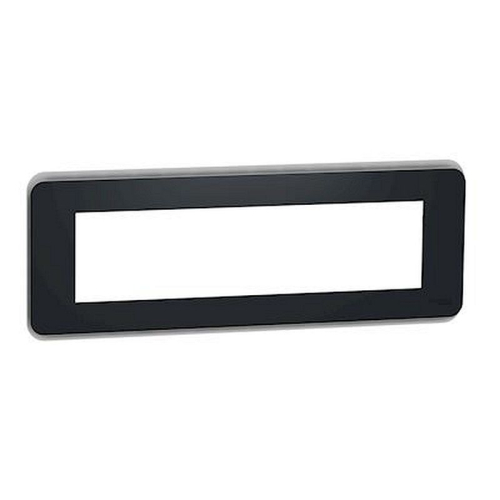 Unica Pro - plaque de finition - Anthracite - 8 modules-NU411854-3606489456665-SCHNEIDER ELECTRIC FRANCE