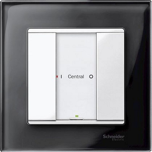 KNX M-Plan - commande multifonction - 2 BP - blanc polaire brillant-MTN617119-3606485099415-SCHNEIDER ELECTRIC FRANCE