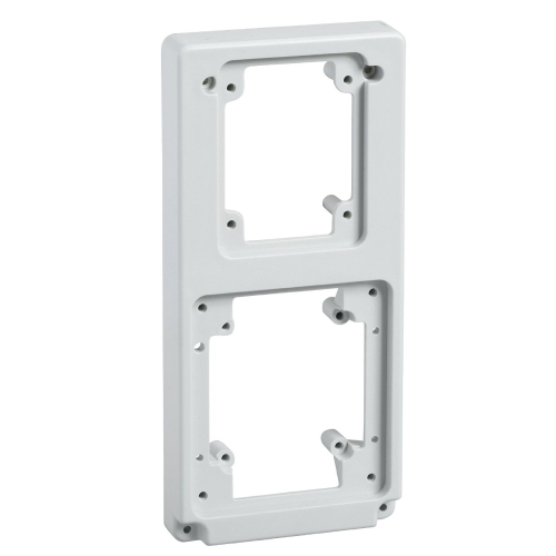 Kaedra - plaque 103 x 225 mm pour emplacement 85 x 65 et 90 x 100 mm-13142-3303430131427-SCHNEIDER ELECTRIC FRANCE