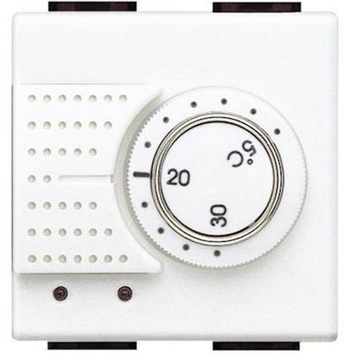 Thermostat électronique d'ambiance avec sonde de sol Livinglight - Blanc-N4441FH-8012199826417-BTICINO