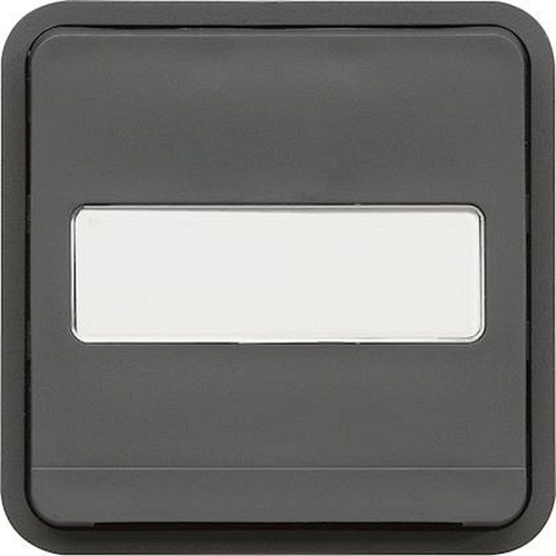 cubyko Inter VV porte-étiquette associable gris IP55-WNA006-3250617174060-HAGER