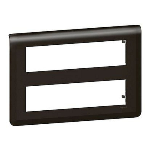 Plaque de finition Mosaic pour 2x8 modules noir mat-079077L-3414971578951-LEGRAND