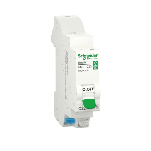 Resi9 XE - disjoncteur modulaire - 1P+N - 20A - courbe C - embrochable test-R9EFC620-3606481160416-SCHNEIDER ELECTRIC FRANCE