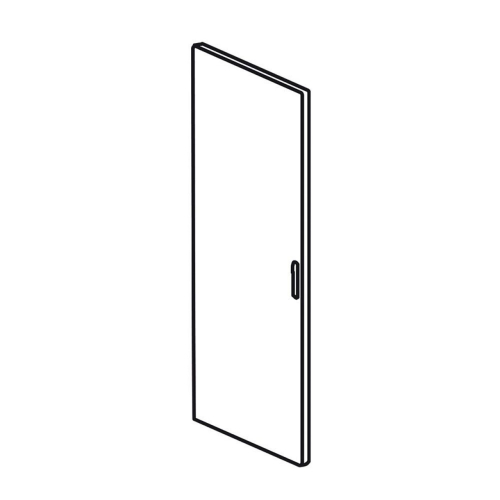 Porte métal réversible galbée XL³4000 largeur 975mm et hauteur 2000mm-020557-3245060205577-LEGRAND