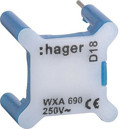 Voyant pour interrupteur gallery 230V bleu-WXA690-3250617190534-HAGER