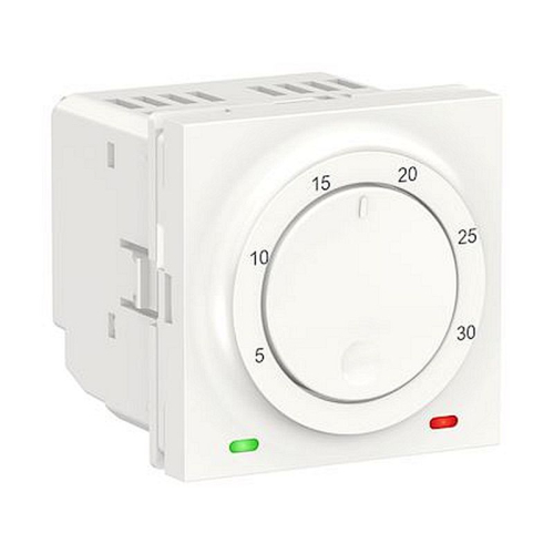 Unica - thermostat chauffage / climatisation - 8A - Blanc - méca seul-NU350118-3606489517151-SCHNEIDER ELECTRIC FRANCE