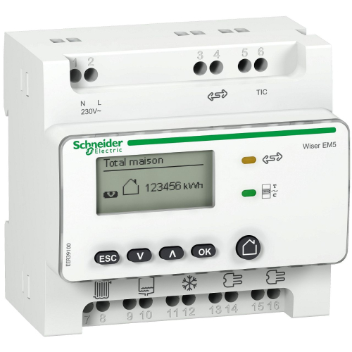 Wiser Energy - compteur des usages électriques RT2012-EER39300-3606481113986-SCHNEIDER ELECTRIC FRANCE