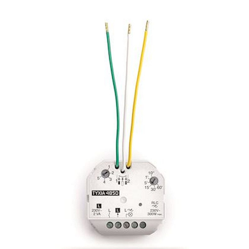 Tyxia 4850  Récepteur micromodule encastrable variation éclairage - Sans neutre-TYXIA4850-3513143511267-DELTA DORE