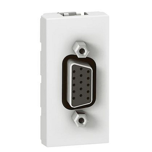 Prise HD 15 femelle à souder Mosaic 1 module - blanc-078772-3245060787721-LEGRAND