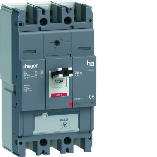 Disjoncteur h3 x630 MAG 3x320A 50kA-HMJ320BR-3250613199340-HAGER