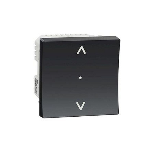 Wiser Unica - interrupteur volet-roulant - 4A - zigbee - anthracite - méca seul-NU350854W-3606481019424-SCHNEIDER ELECTRIC FRANCE