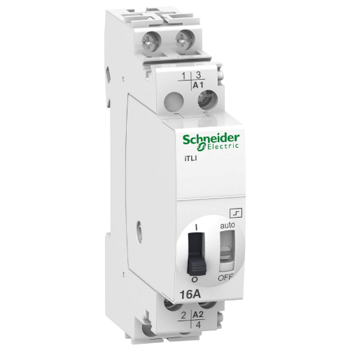 Acti9, iTLI télérupteur inverseur 16A 1NO+1NF 24VCA 12VCC 50-60Hz-A9C30115-3606480092008-SCHNEIDER ELECTRIC FRANCE