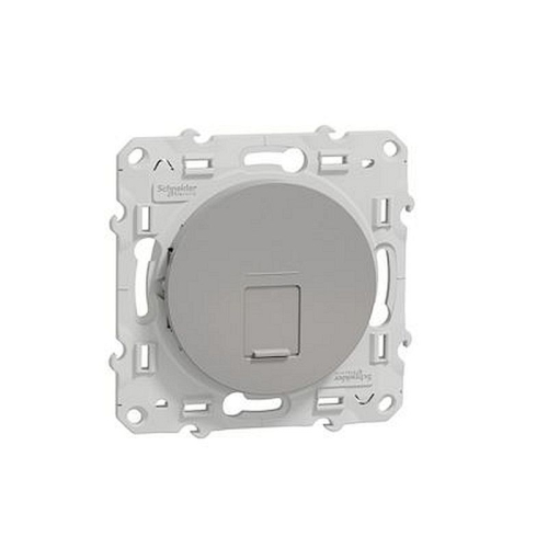 Odace, prise RJ45 Alu, grade 3 (multimédia) cat. 6 STP, à vis-S530476-3606480391644-SCHNEIDER ELECTRIC FRANCE